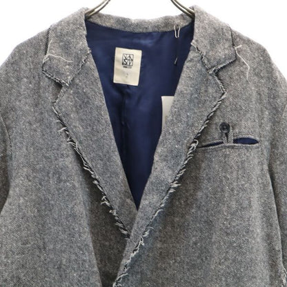 VAST 16AW Made in Japan Tweed Blazer Gray Size 2