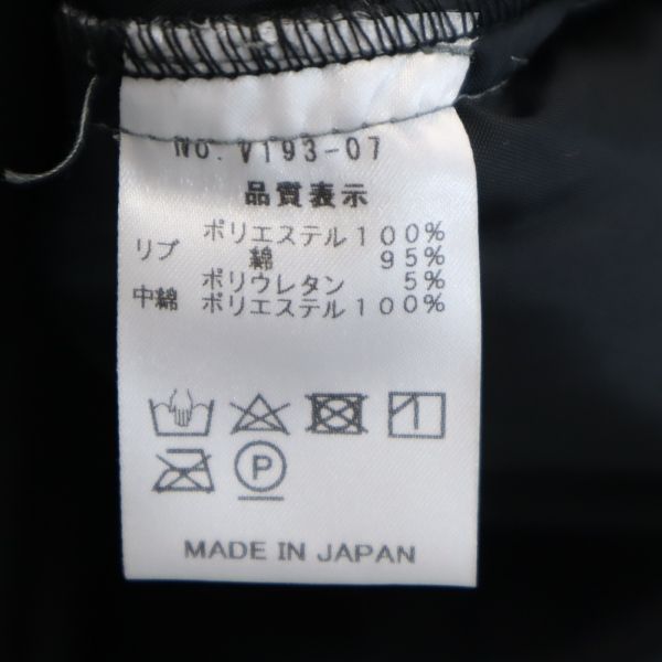 VAST 19AW Made in Japan Padded Pullover Jacket Black Size 2