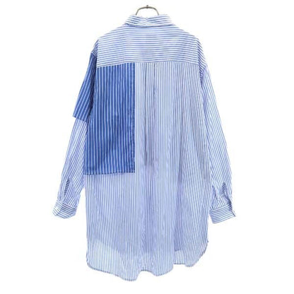 VAST 19SS Japan Stripe Long Sleeve Shirt Blue Size 2