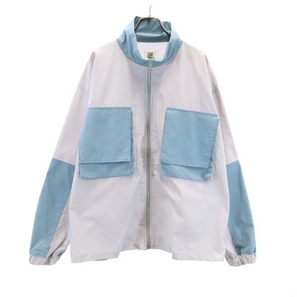 VAST 20SS Bicolor Japanese-Made Jacket Gray/Blue Size 2