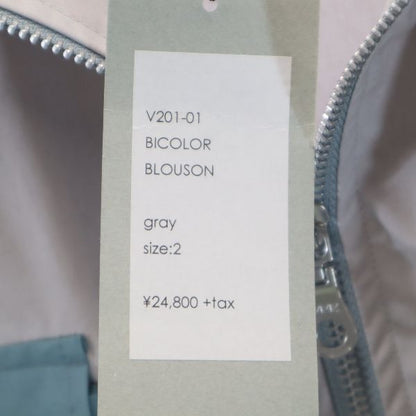 VAST 20SS Bicolor Japanese-Made Jacket Gray/Blue Size 2