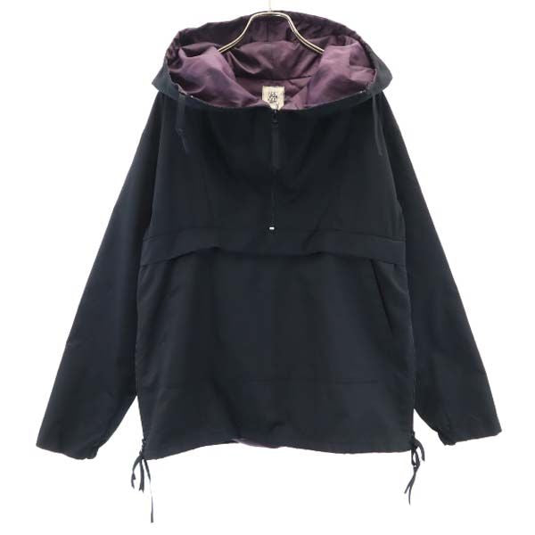 VAST 18AW Made in Japan Side Zip Anorak Hoodie Black Size 2
