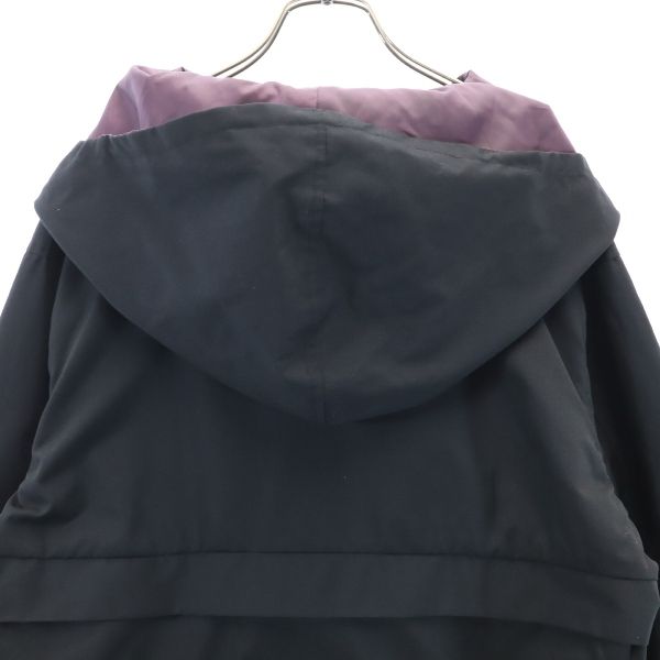 VAST 18AW Made in Japan Side Zip Anorak Hoodie Black Size 2