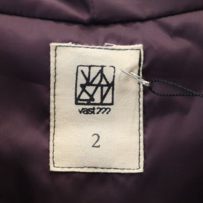 VAST 18AW Made in Japan Side Zip Anorak Hoodie Black Size 2