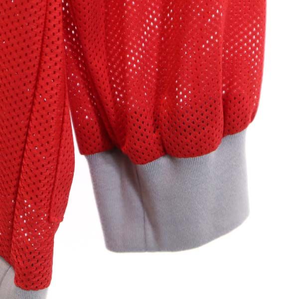 VAST SS19 Japanese Mesh Cardigan Red/Gray Size 2