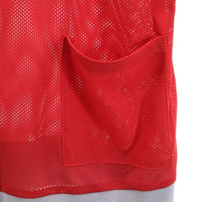 VAST SS19 Japanese Mesh Cardigan Red/Gray Size 2