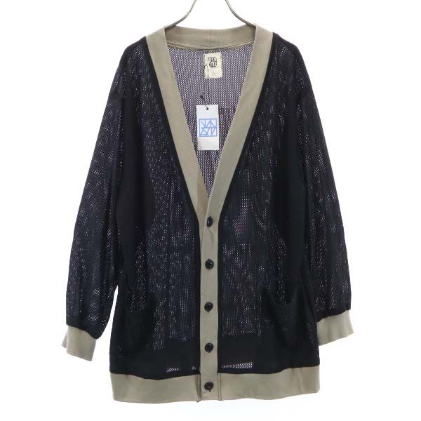 VAST SS19 Japanese Mesh Cardigan Black/Gray Size 2