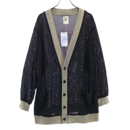 VAST SS19 Japanese Mesh Cardigan Black/Gray Size 2
