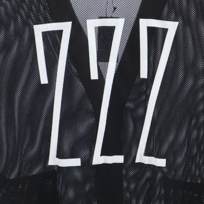 VAST SS19 Japanese Mesh Cardigan Black/Gray Size 2
