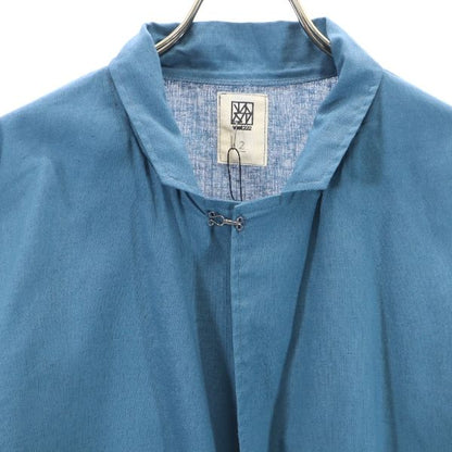 VAST 19SS Linen Blend Striped Jacket Blue Size 2
