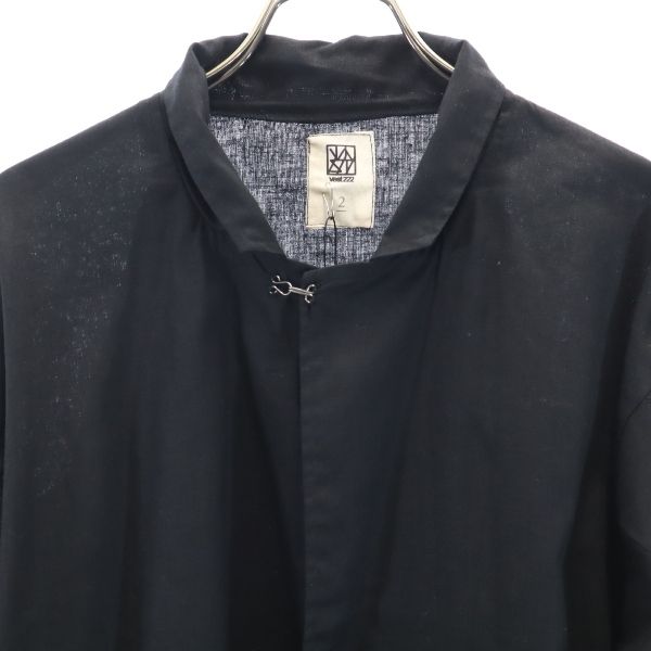 VAST 19SS Linen Blend Striped Jacket Black Size 2