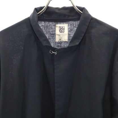 VAST 19SS Linen Blend Striped Jacket Black Size 2