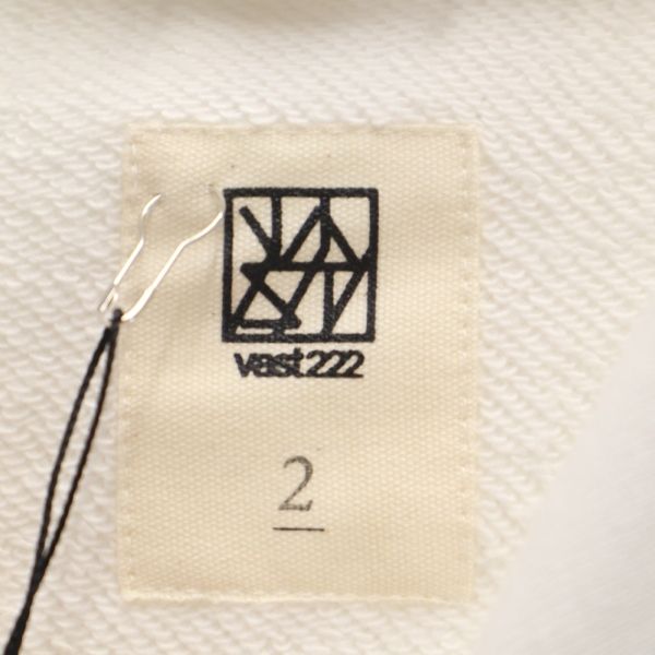 VAST 20SS Sweatshirt Hoodie Vest White Size 2