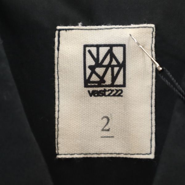 VAST 20SS Printed Long Sleeve Shirt Black Size 2