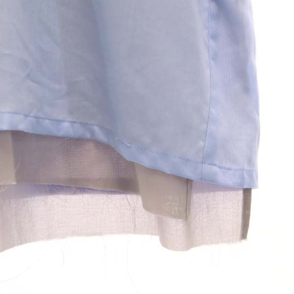 VAST 20SS Layered Skipper T-Shirt Blue Size 2