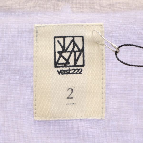 VAST 20SS Layered Skipper T-Shirt Blue Size 2