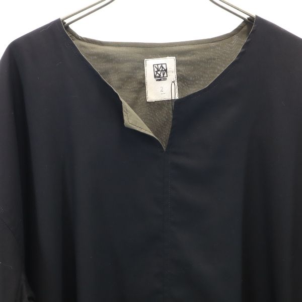 VAST 20SS Layered Skipper T-Shirt Black Size 2