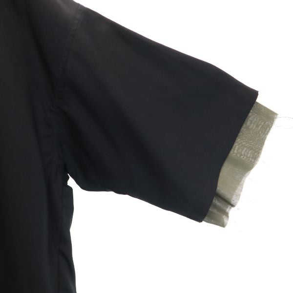VAST 20SS Layered Skipper T-Shirt Black Size 2