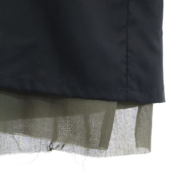 VAST 20SS Layered Skipper T-Shirt Black Size 2