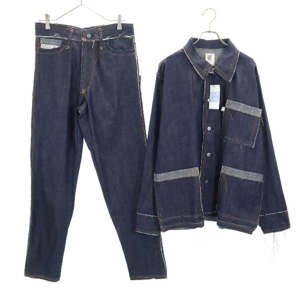 VAST222 19SS Japan Raw Denim Jacket Blue Size 2