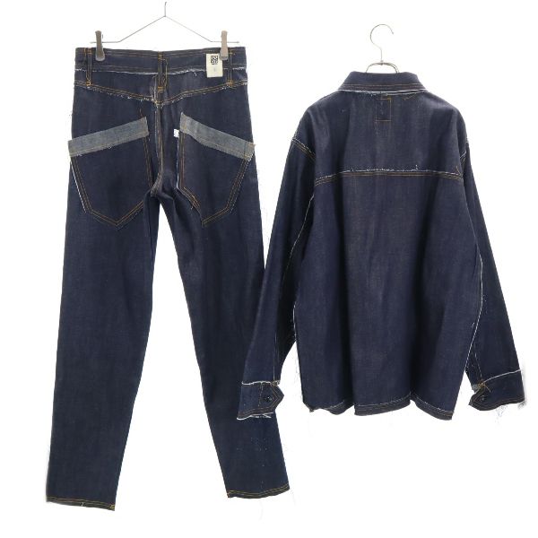 VAST222 19SS Japan Raw Denim Jacket Blue Size 2