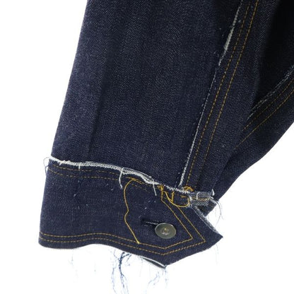 VAST222 19SS Japan Raw Denim Jacket Blue Size 2