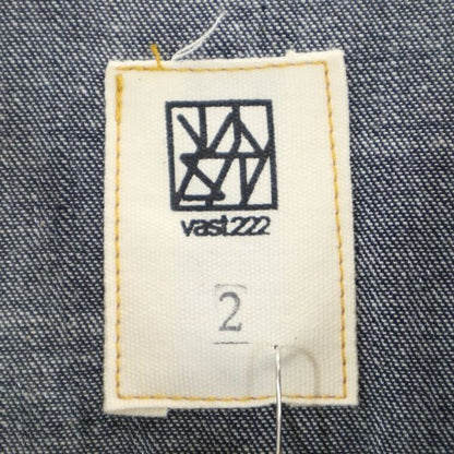 VAST222 19SS Japan Raw Denim Jacket Blue Size 2
