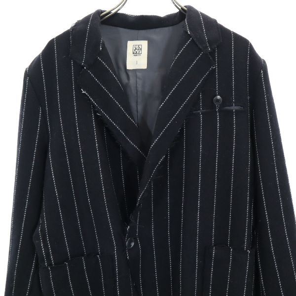 VAST 16AW Japan Wool Blend Stripe Suit Black Size 1