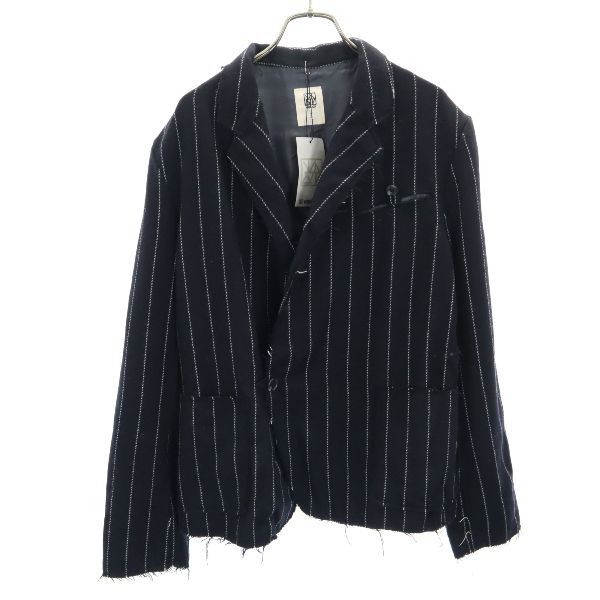 VAST 16AW Japan Wool Blend Stripe Suit Black Size 2