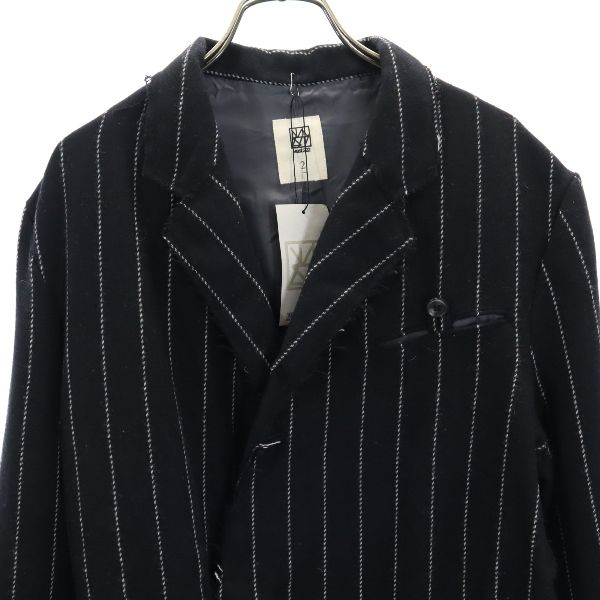 VAST 16AW Japan Wool Blend Stripe Suit Black Size 2