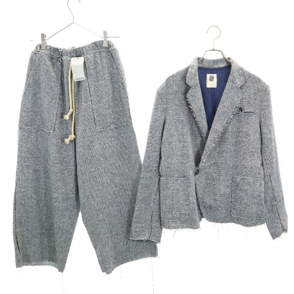 VAST 16AW Japan Wool Blend Suit Black Size 1