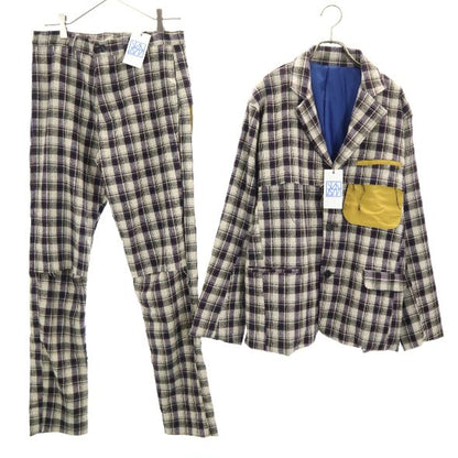 VAST 19AW Japan Check Pattern Suit Multi Size 2