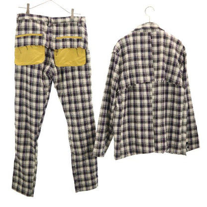 VAST 19AW Japan Check Pattern Suit Multi Size 2