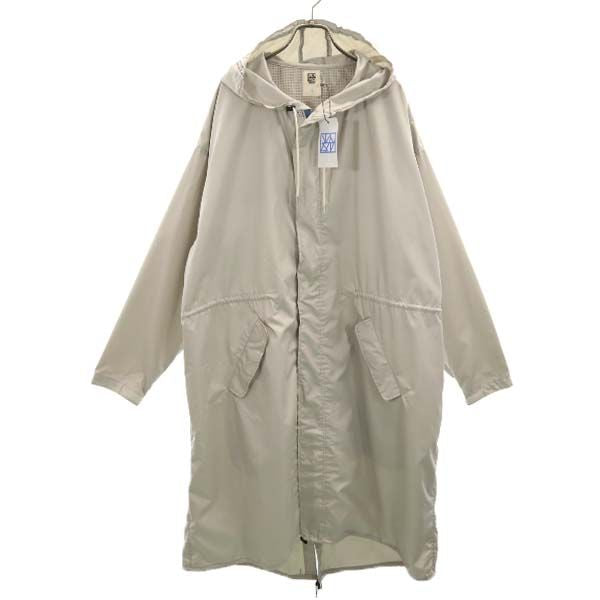 VAST 18SS Made in Japan Hooded Rain Coat Gray Size 2