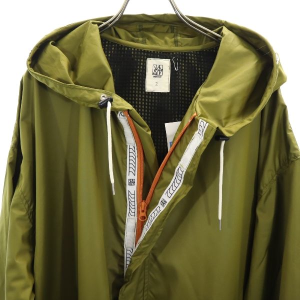 VAST 18SS Made in Japan Hooded Rain Coat Green Size 2