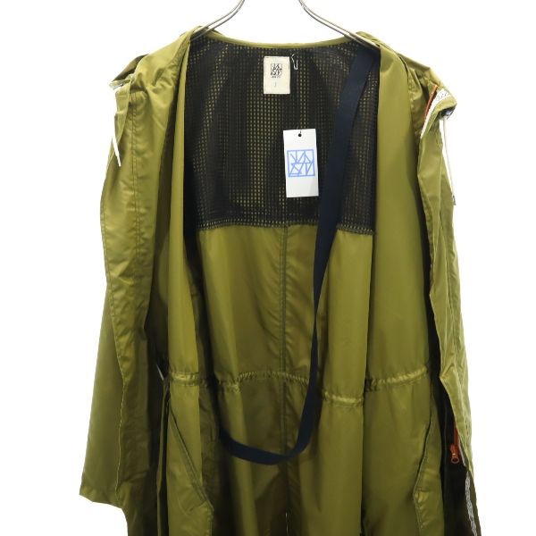 VAST 18SS Made in Japan Hooded Rain Coat Green Size 2