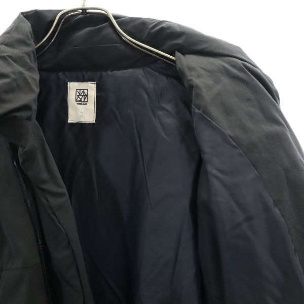 VAST222 18AW Japan Zip Padded Coat Black Size 2