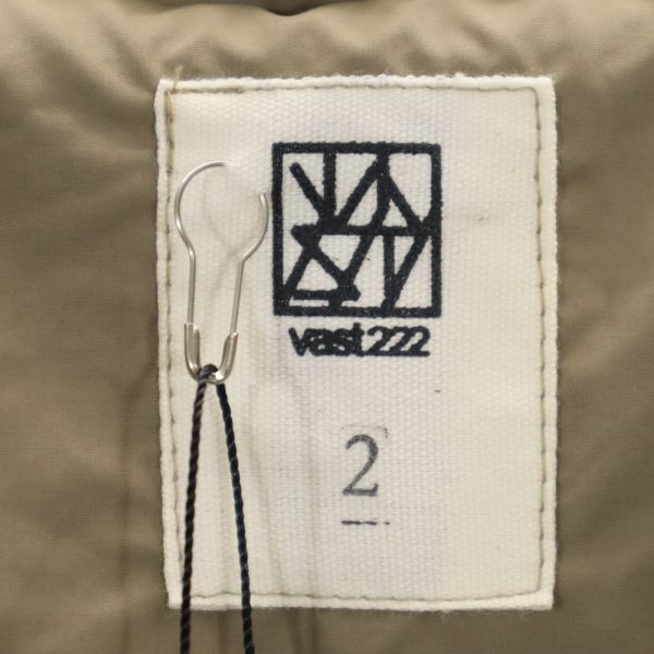 VAST 20SS Japanese Chesterfield Coat Beige Size 2
