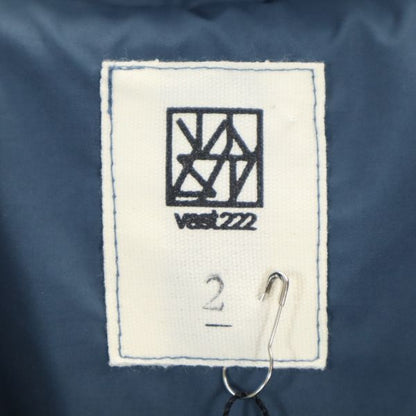 VAST 20SS Japanese Chesterfield Coat Navy Size 2