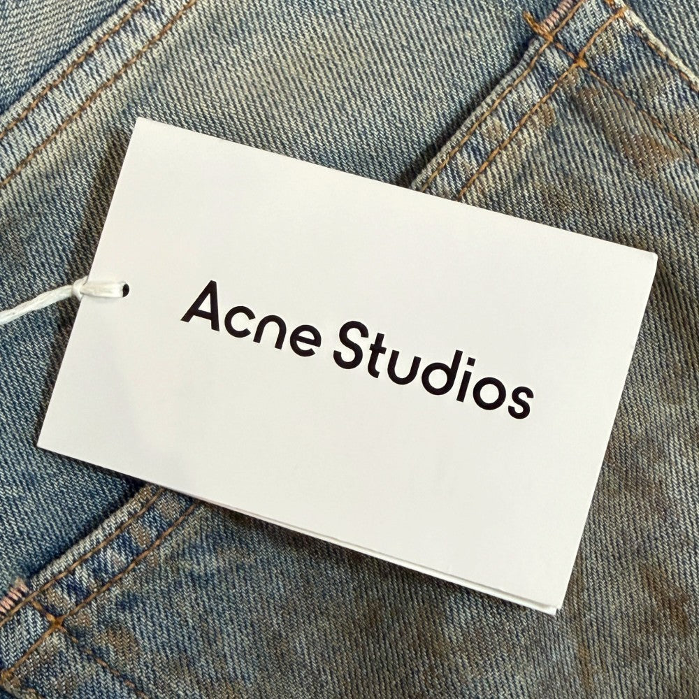 ACNE STUDIOS 23AW Super Baggy Fit Jeans Indigo Size 30