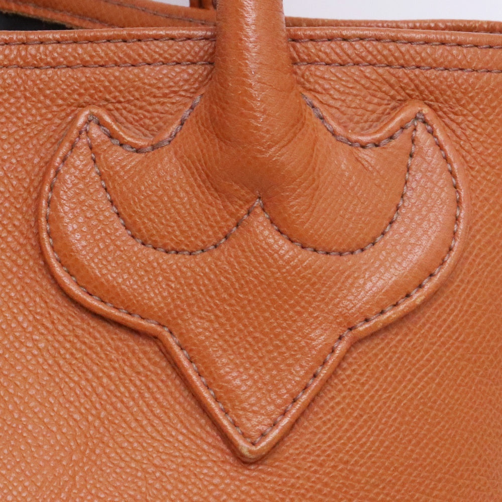 CHROME HEARTS FS Tote Cemetery Cross Bag Brown Size F