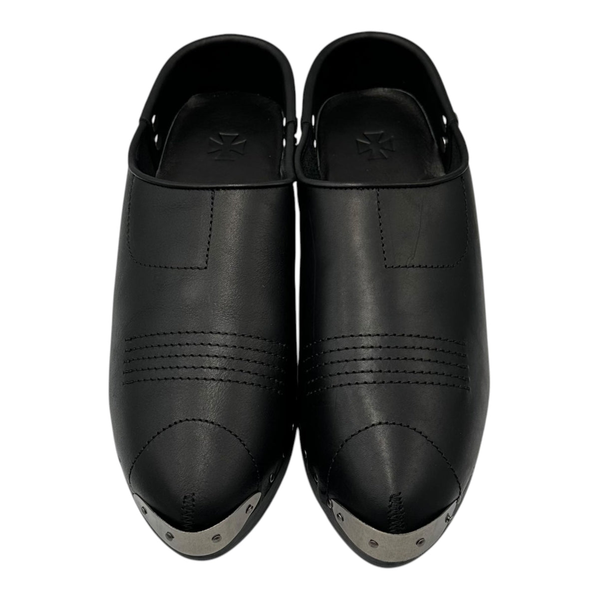 ENFANTS RICHES DEPRIMES Studded Clogs Black Loafers Size EU 40