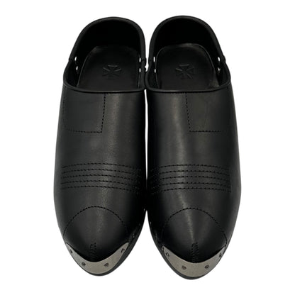 ENFANTS RICHES DEPRIMES Studded Clogs Black Loafers Size EU 40