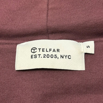 TELFAR Insulated Docking Hoodie Burgundy/Blue Size FREE