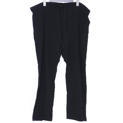YOHJI YAMAMOTO +NOIR Black Easy Pants Size 1