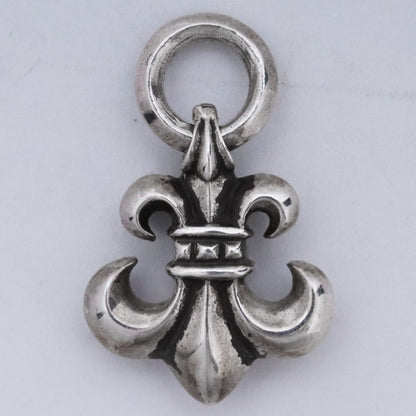 Chrome Hearts BS Fluer Charm Silver Pendant Size F