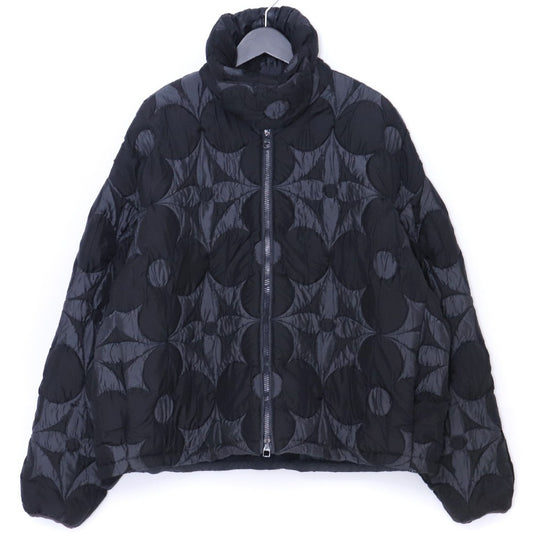 Louis Vuitton Monogram Flower Quilted Puffer Blouson Size 48