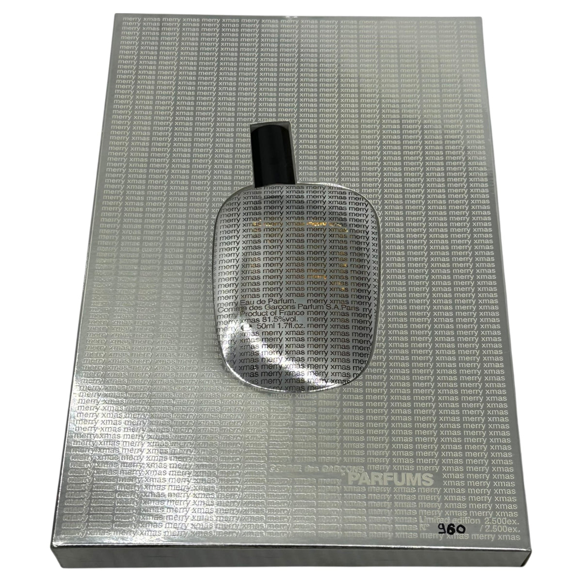 COMME des GARCONS PARFUMS Merry Xmas LE 2.500ex. Size 50ML