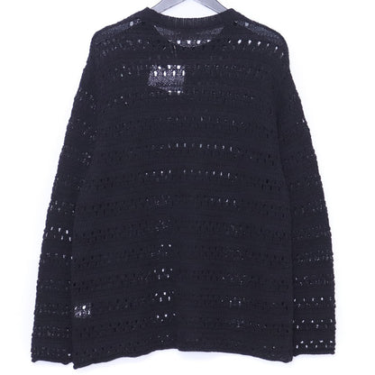 STEAF 26SS HOD CARRIER Mesh Knit Black Size M