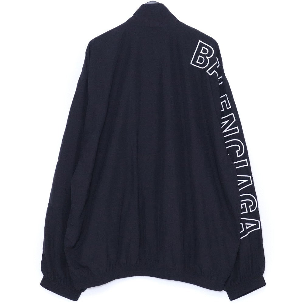 BALENCIAGA Black Outline Track Jacket Black Size L